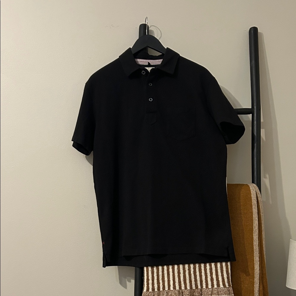 Men’s Relwen Classic Black Polo Shirt